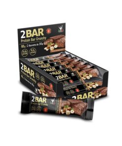 NET INTEGRATORI 2BAR Protein Bar Crunchy 2 barrette da 30g confezione 12 pezzi CREMA DI NOCCIOLA