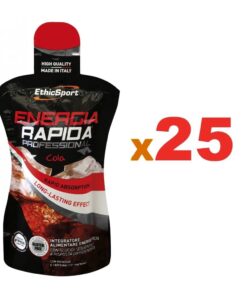EthicSport ENERGIA RAPIDA PROFESSIONAL Cola 25 pack da 50 ml Ethic Sport