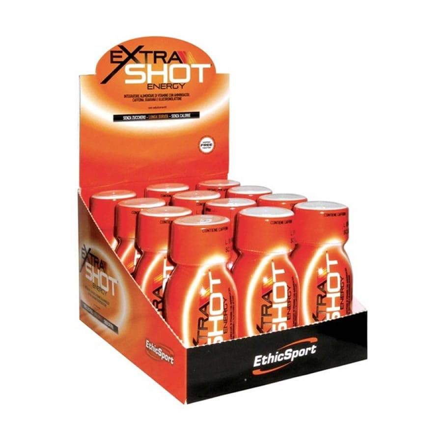 EthicSport Extra Shot Energy tonico ed energetico box da 12 pz Ethic Sport