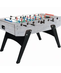 Calcio Balilla G-2000 rovere grigio GARLANDO calciobalilla aste rientranti art. G2000GRRCVL
