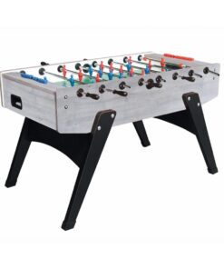 Calcio Balilla G-2000 rovere grigio GARLANDO calciobalilla aste uscenti art. G2000GRUCVL