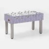 Calcio Balilla G-500 DESIGN & STYLE Deco Lavender Blue GARLANDO con aste rientranti art. G500DSRCVL