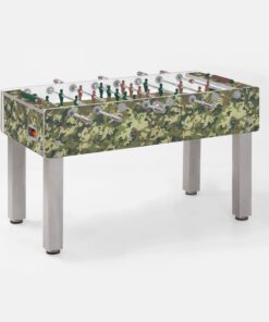 Calcio Balilla G-500 DESIGN e STYLE Military Jungle GARLANDO con aste rientranti art. G500DSRCVL