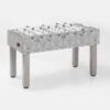 Calcio Balilla G-500 DESIGN & STYLE Deco Ash Gray GARLANDO con aste uscenti art. G500DSUCVL