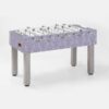Calcio Balilla G-500 DESIGN & STYLE Deco Lavender Blue GARLANDO con aste uscenti art. G500DSUCVL