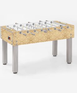 Calcio Balilla G-500 DESIGN & STYLE Deco Yellow Earth GARLANDO con aste uscenti art. G500DSUCVL
