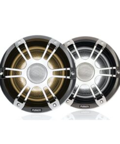 FUSION SG-FL772SPC 7.7 280 Watt Coaxial Sports Chrome Marine Speaker with CRGBW 010-02433-11
