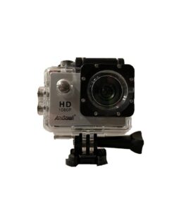 ANDOWL Sports Cam Full HD Waterproof 30m 2.0 1800p colore GRIGIO