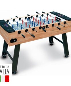 FAS Calciobalilla modello CLUB aste passanti colore faggio senza gettoniera