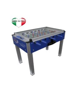 ROBERTO SPORT College Pro Cover senza gettoniera con lastra protettiva in vetro sul campo colore blu/grigio
