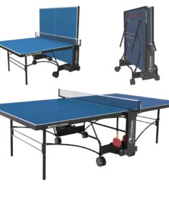 Garlando Tavolo Ping Pong C-373E Master Outdoor Blu con 2 racchette e 6 palline