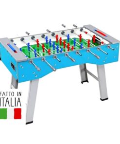 FAS Calciobalilla modello SMART aste passanti colore azzurro