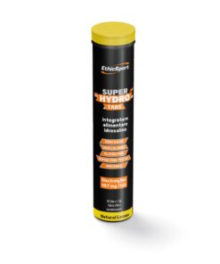 EthicSport SUPER HYDRO TABS Elettroliti in compresse effervescenti 4,15g 20 cpr LIMONE