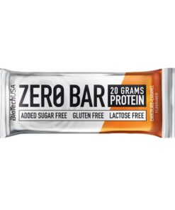 BIOTECH USA ZERO BAR barretta proteica singola 50g CIOCCOLATO CARAMELLO