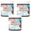 PRO NUTRITION FONDENTE ZERO CRUNCHY crema proteica 3 x 350g
