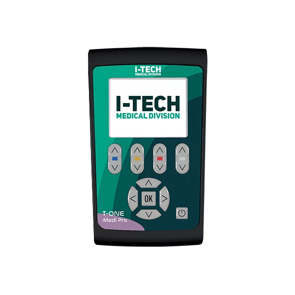 I-TECH T-ONE MEDI PRO Elettrostimolatore a 4 canali per allenamento e riabilitazione