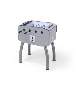 FAS calciobalilla modello MICRO con aste rientranti con gettoniera GRIGIO