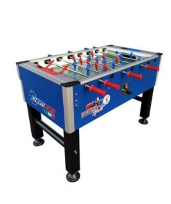 ROBERTO SPORT CHAMPION calciobalilla con gettoniera indoor aste telescopiche BLU