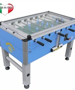 ROBERTO SPORT Summer Cover da esterno con copertura in vetro e gettoniera AZZURO