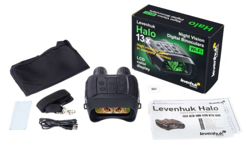 Levenhuk Visore notturno binoculare digitale Levenhuk Halo 13X Wi-Fi - immagine 2