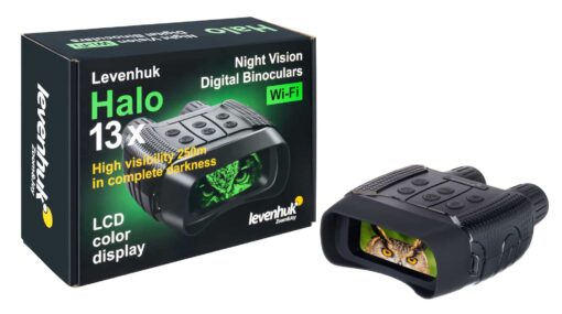 Levenhuk Visore notturno binoculare digitale Levenhuk Halo 13X Wi-Fi - immagine 3