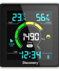 Discovery Stazione meteorologica Discovery Report WA40 con monitor della CO2