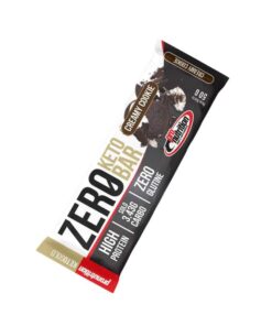PRONUTRITION ZERO BAR KETO barrette proteiche No Carbo gusto COOKIES 25pz