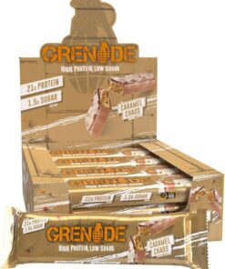 Grenade Carb Killa barrette proteiche 12 x 60g gusto Caramel Chaos