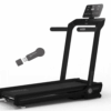 Toorx tapis roulant MIRAGE C60 HRC salvaspazio inclinazione elettrica Full Black + TRX APP GATE3.0