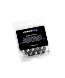Compex Elettrodi Corebelt confezione da 4 elettrodi 80 mm x 80 mm
