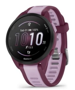 GARMIN FORERUNNER 165 Music Smartwatch Multisport Berry Lilac 010-02863-33