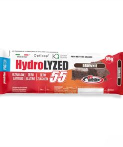 PRONUTRITION Hydrolyzed bar zero zuccheri gusto BROWNIE 24 barrette 55g