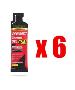 ENERVIT Carbo Gel C2:1 PRO Cola con caffeina 60ml COLA 6 pz cod 96631