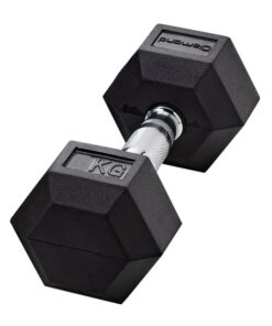 Diamond Manubrio Gommato Esagonale 67,5 kg - impugnatura cromata MGED70