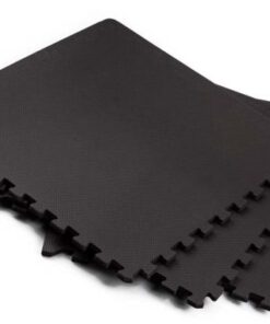 Jk Fitness Tappetino componibile 62 x 62 x 1,2 cm - nero - set di 4 pz TA5-B