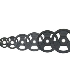 Diamond Disco Olimpico Gommato Ruvido Tri-Grip foro Ø 50 mm 5 kg DGGD5-P