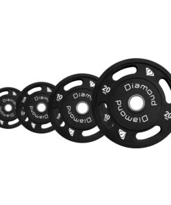 Diamond Disco Olimpico Multipresa Rivestito in TPU foro Ø 50 mm 5 kg DGMP-5