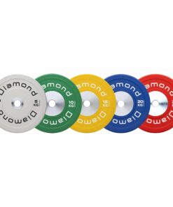 Diamond Disco Bumper Competizione Pro  Ø 45 cm 5 kg - Monoblocco centrale in acciaio pieno DOCD5-PN