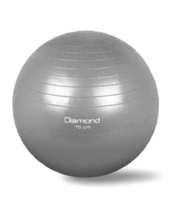 Diamond Gym ball Ø 75 cm antiscoppio - pompa gonfiaggio inclusa GB75