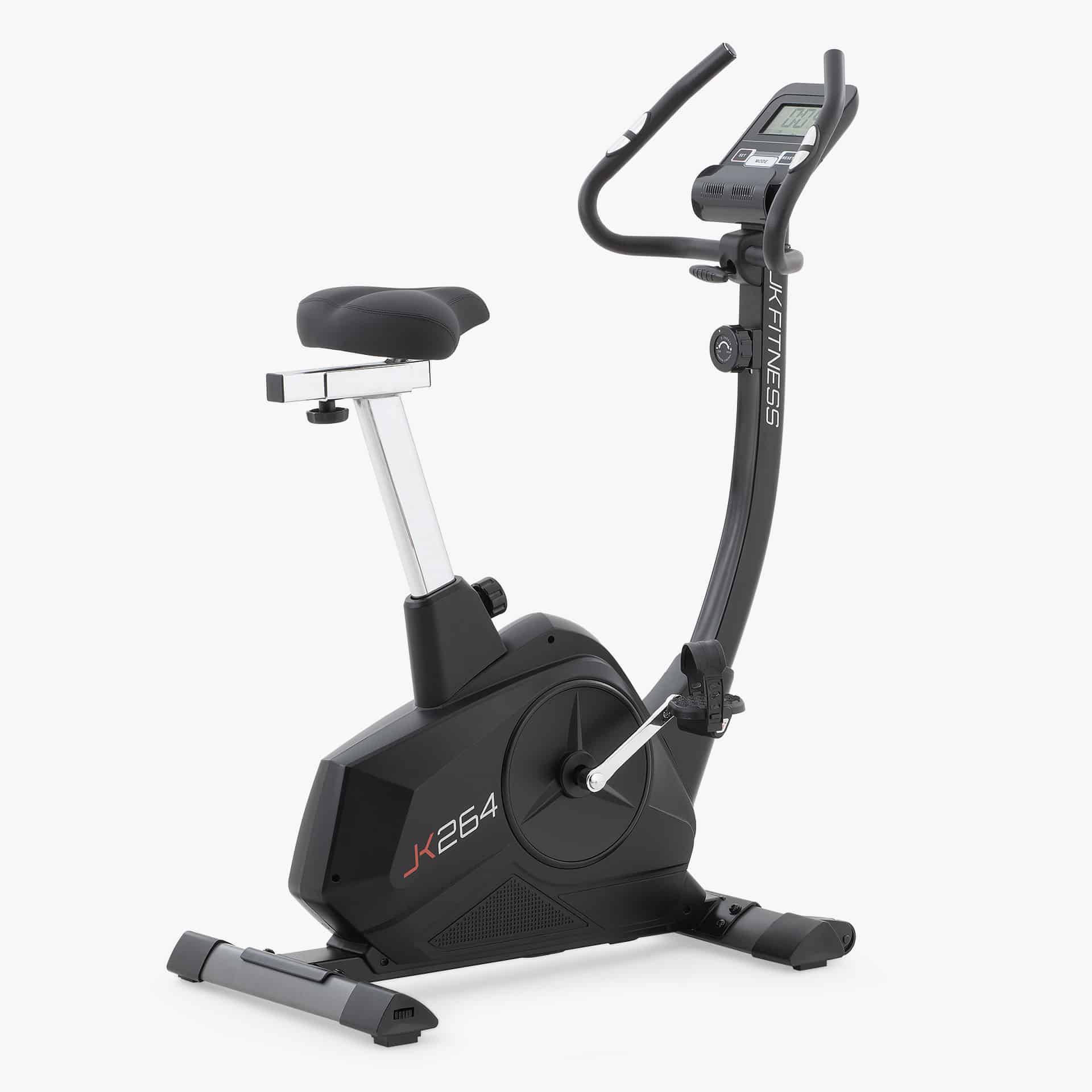 Jk Fitness cyclette magnetica JK 264 volano 10kg App Zwift e Kinomap con display LCD JK264