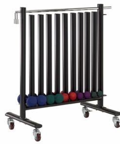 Diamond Rastrelliera Porta Manubri Vinile / Neoprene – 95 x 62 x 121 cm RMVN