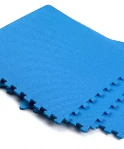 Jk Fitness Tappetino componibile 62 x 62 x 1,2 cm - blu - set di 4 pz TA5-N