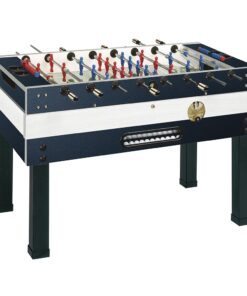 Garlando Calcio Balilla Deluxe con aste uscenti con gettoniera A-10UCVL