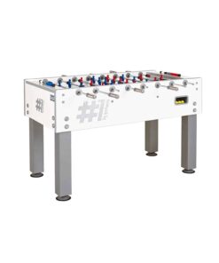 Garlando Calcio Balilla Number 1 ITSF con aste uscenti, campo gioco lungo per interno NUMBER1