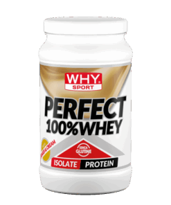 WHY SPORT PERFECT 100% WHEY Proteine Isolate gusto COOKIES CREAM 450g + OMAGGIO