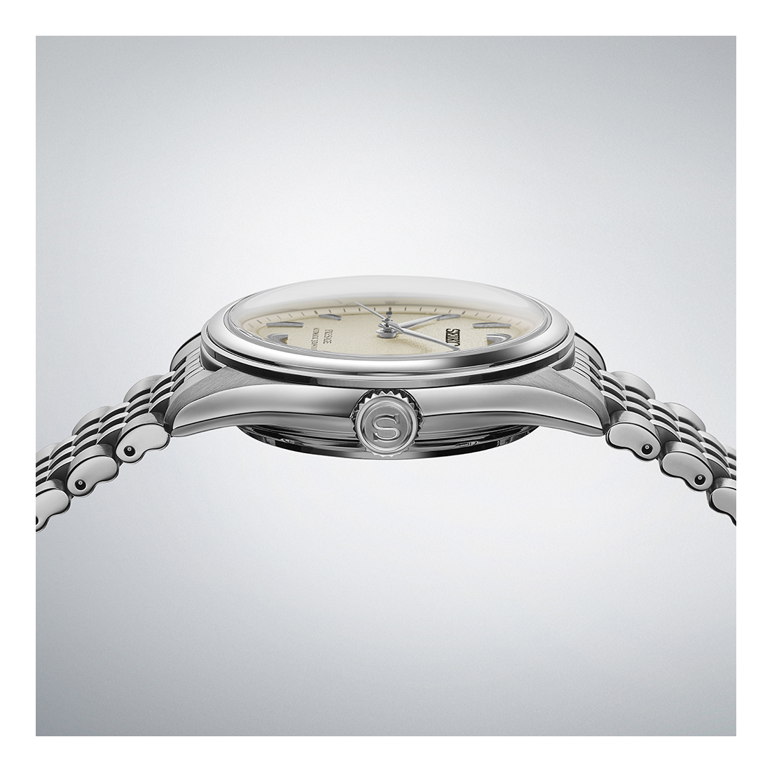 Orologio Seiko PRESAGE CLASSIC Automatico 3 sfere data quadrante Champagne SPB463J1 - immagine 2