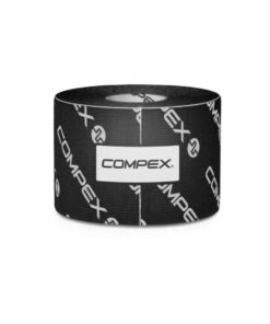 COMPEX Nastro kinesiologico tape per supporto muscolare NERO