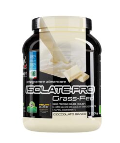 Net Integratori  ISOLATE PRO GRASS-FED  Proteine Isolate con EAA e BCAA gusto CIOCCOLATO BIANCO 700g