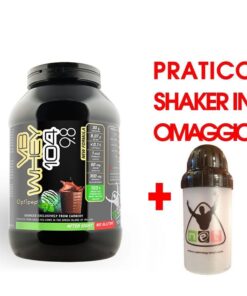 Net Integratori Proteine VB Whey 104 9.8 900 gr After Eight Cioccolato e Menta con SHAKER