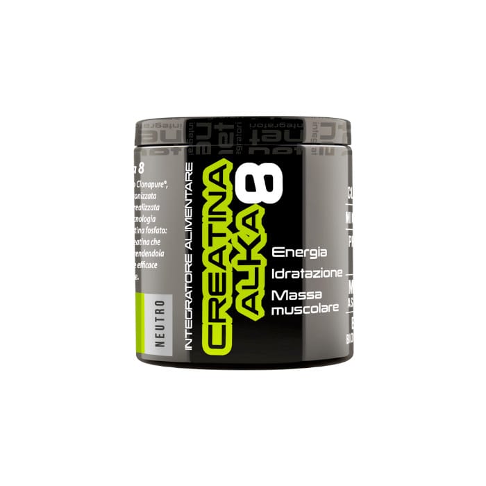 NET INTEGRATORI CREATINA ALKA 8 integratore di creatina gusto NEUTRO 180g